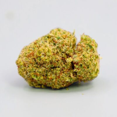 CBD Mimosa bud, strain grown indoors.