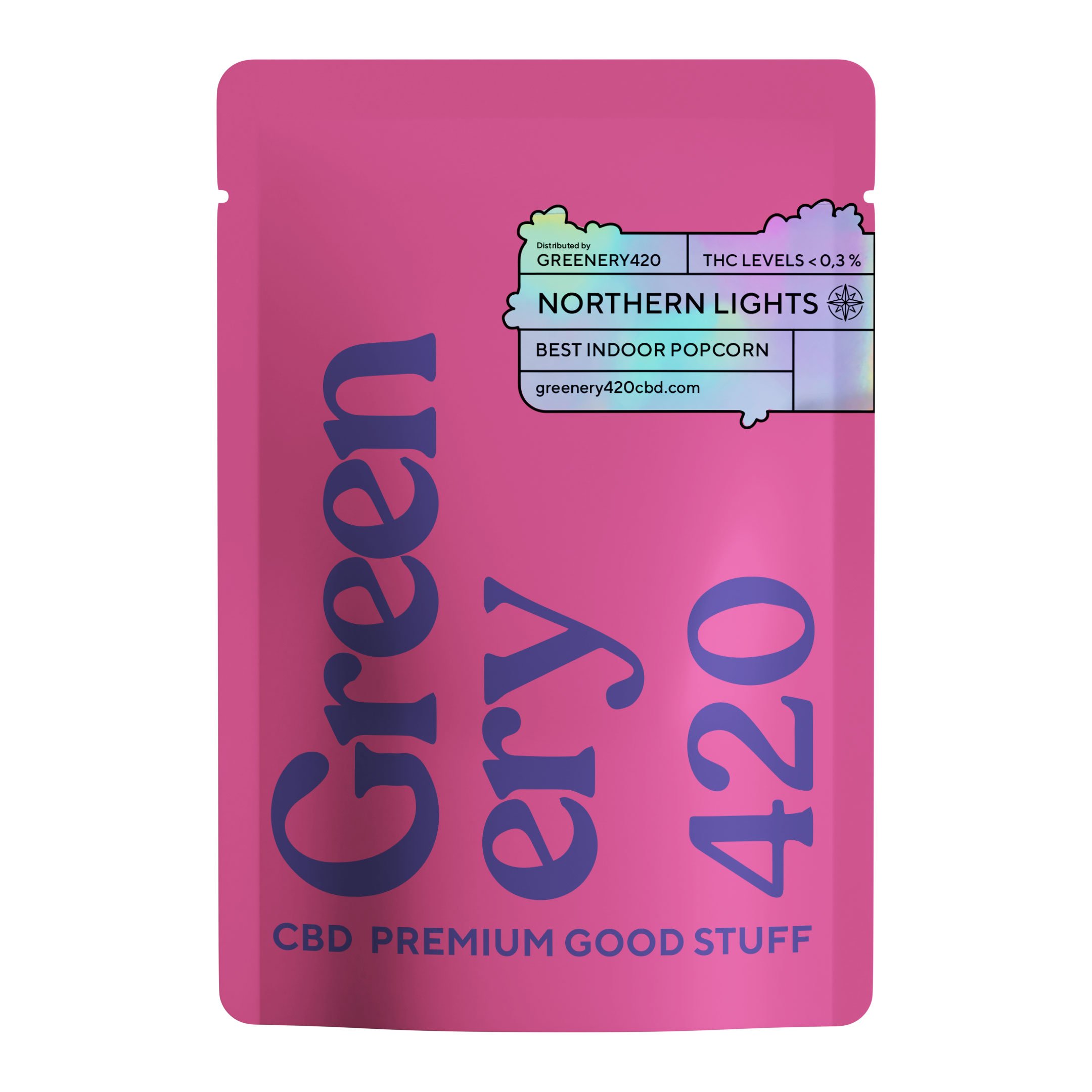 Popcorn CBD Northern lights