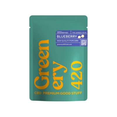 New Blueberry popcorn with premium quality buds by greenery 420