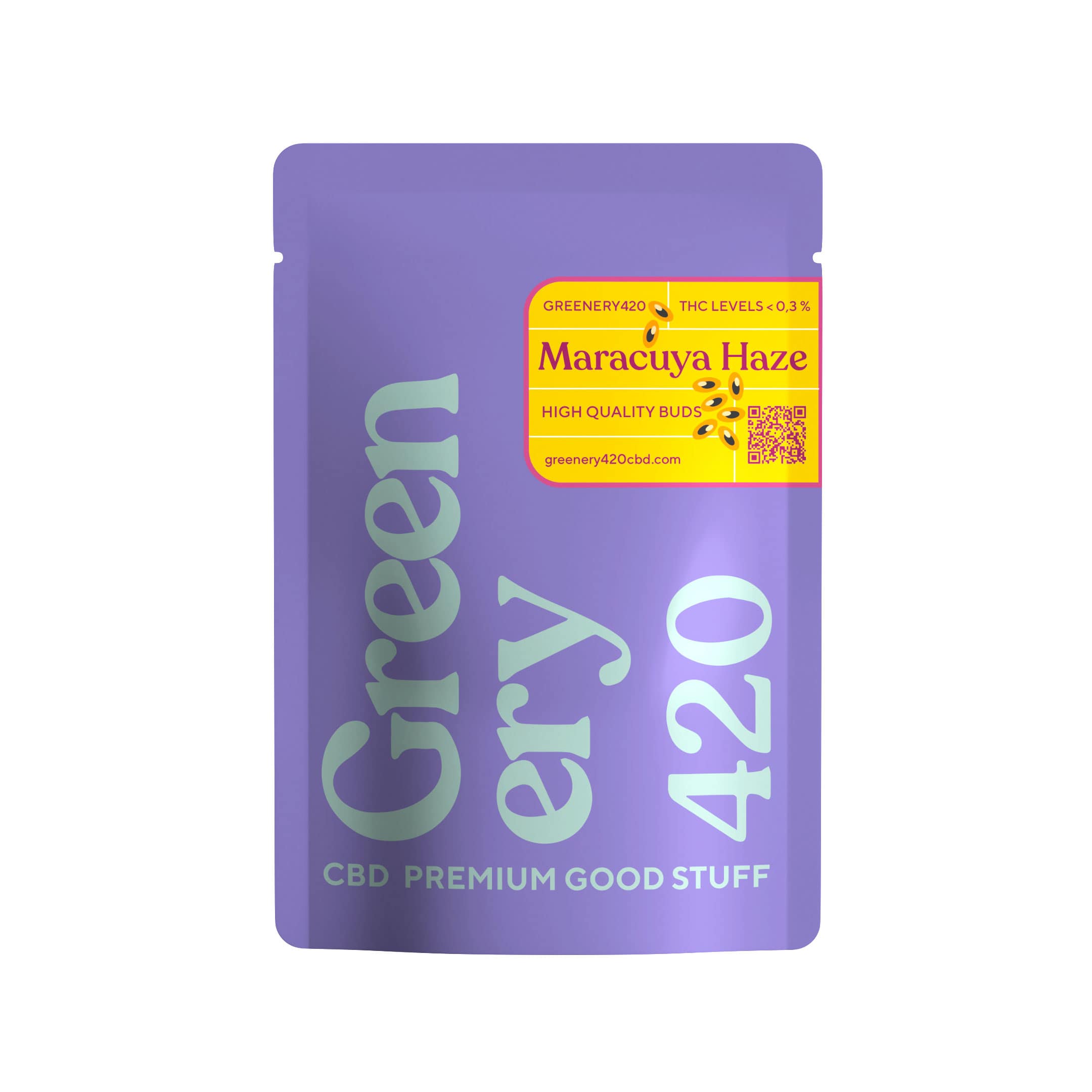 Discover our new variety of CBD flowers Passion fruit Haze by grennery420