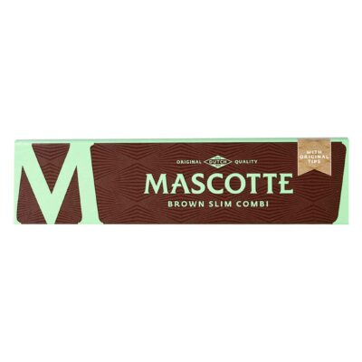 CBD flower and hash product: Mascotte. Rolling papers 